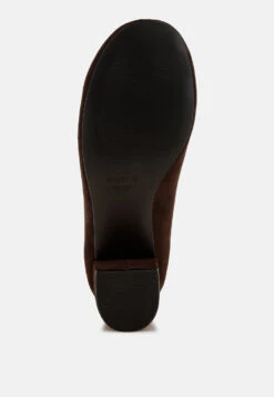 Aloha Tassels Detail Genuine Suede Loafers 16 Aloha Tassels Detail Genuine Suede Loafers -Rag & Co AlohaTasselsDetailSuedeLoafersRCSH5132BROWN 3