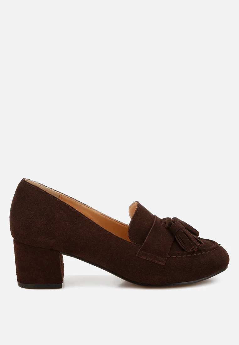 Aloha Tassels Detail Genuine Suede Loafers 3 Aloha Tassels Detail Genuine Suede Loafers