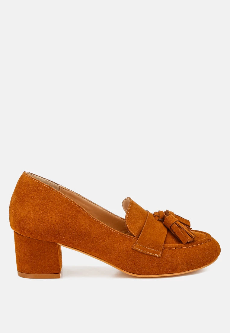 Aloha Tassels Detail Genuine Suede Loafers 8 Aloha Tassels Detail Genuine Suede Loafers - Image 6