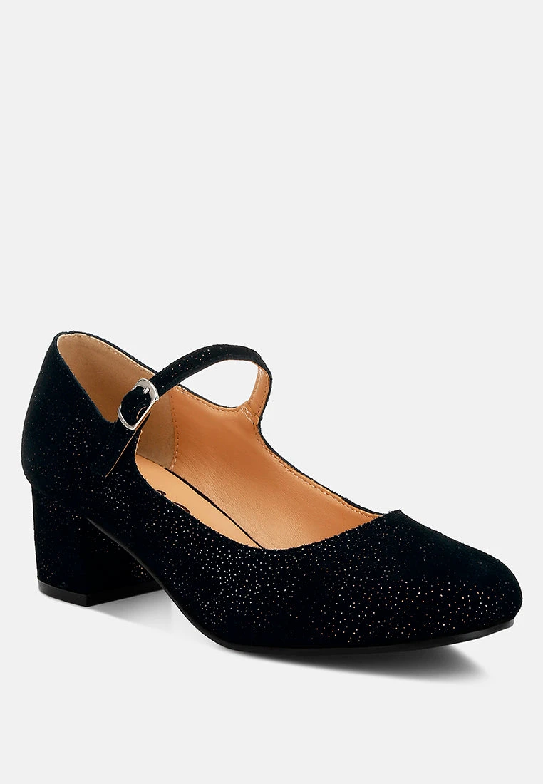 Bettola Shimmer Suede Mary Jane Sandals 13 Bettola Shimmer Suede Mary Jane Sandals - Image 11