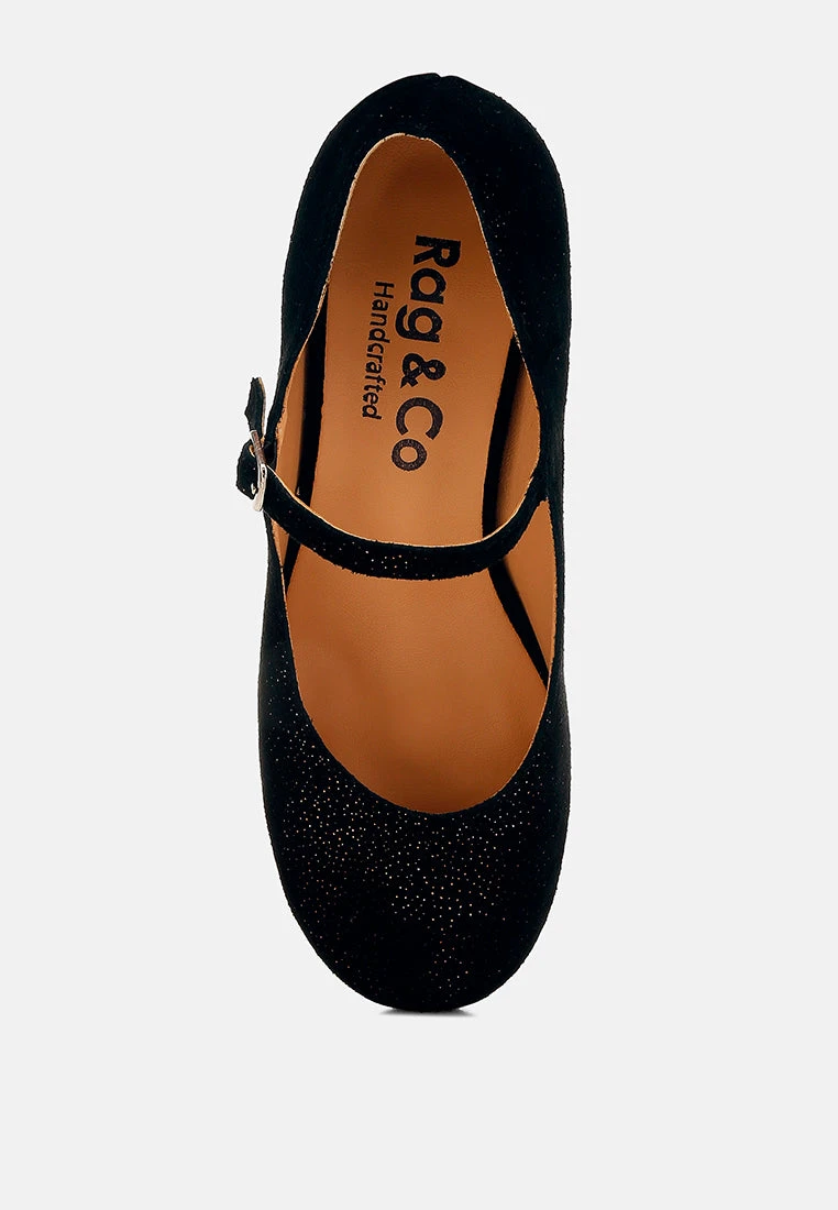 Bettola Shimmer Suede Mary Jane Sandals 11 Bettola Shimmer Suede Mary Jane Sandals - Image 9