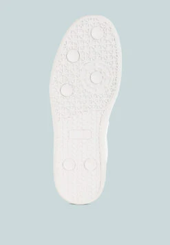 Bostonia Real Leather Casual Sneakers -Rag & Co Bostonia Real Leather Casual Sneakers RCSH5553 WHITE 3