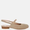 Bounzi Soft Suede Leather Slingback Sandals