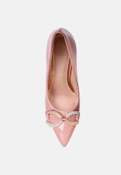COCKTAIL Buckle Embellished Stiletto Pump Shoes In Blush 13 COCKTAIL Buckle Embellished Stiletto Pump Shoes In Blush -Rag & Co COCKTAILDiamanteStilettoPumpShoesinBlush RCSH3868Blush 7 4a13a08b 3334 4b91 bb20 dff19702d34f