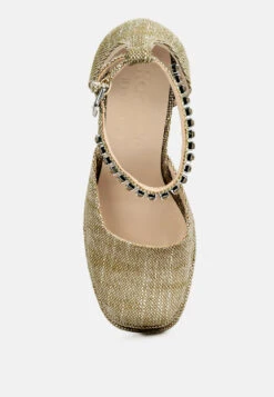 COSETTE Diamante Embellished Ankle Strap High Block Heel Sandals In Beige 17 COSETTE Diamante Embellished Ankle Strap High Block Heel Sandals In Beige -Rag & Co COSETTEDiamanteEmbellishedAnkleStrapHighBlockHeelSandalsinBeige rcsh4185 beige 9