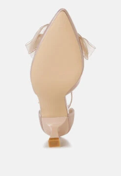 Cadell Bow Detail Satin Sandals -Rag & Co Cadell Bow Detail Satin Sandals RCSH5114 BEIGE 3 14cd28d3 526f 479d beaa 0ae4535933cf