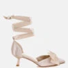 Cadell Bow Detail Satin Sandals 2 Cadell Bow Detail Satin Sandals -Rag & Co Cadell Bow Detail Satin Sandals RCSH5114 BEIGE 5 e0f857c6 b2c6 4646 abf9 c471f27c2feb