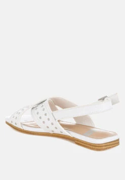 Calluna Stud Embellished Buckled Flats 14 Calluna Stud Embellished Buckled Flats -Rag & Co CallunaStudEmbellishedBuckledFlatsRCSH5592 5