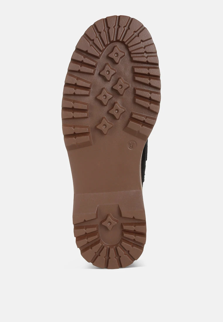 Cuckatoos Chunky Real Suede Leather Oxford Loafers 10 Cuckatoos Chunky Real Suede Leather Oxford Loafers - Image 8