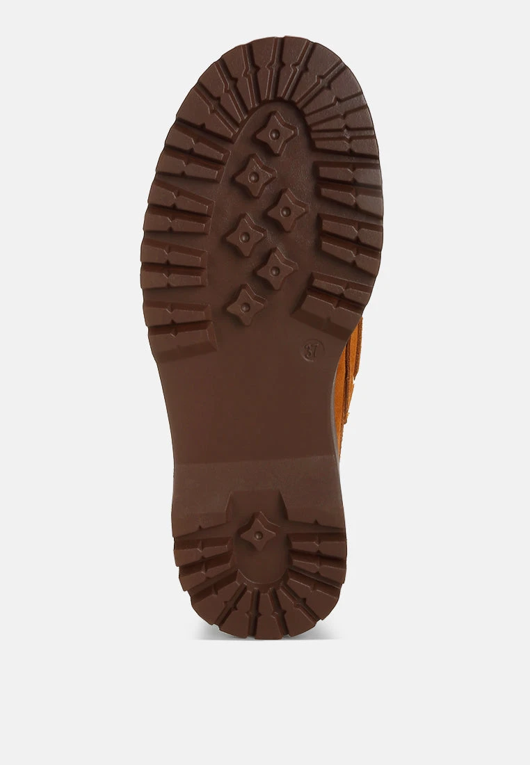 Cuckatoos Chunky Real Suede Leather Oxford Loafers 17 Cuckatoos Chunky Real Suede Leather Oxford Loafers - Image 15