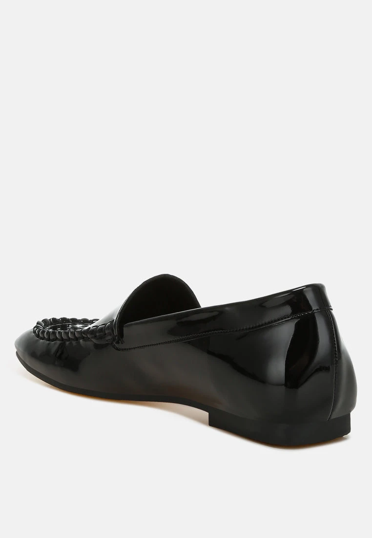 Dama Patent Pleather Loafers 11 Dama Patent Pleather Loafers - Image 9