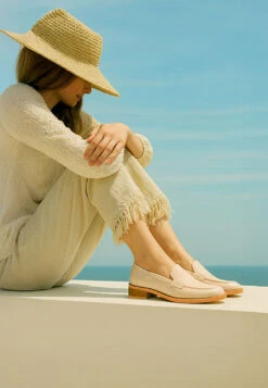 Corleone Pleather Stacked Heel Loafers 28 Corleone Pleather Stacked Heel Loafers -Rag & Co Done 0000 RCSH5607 2