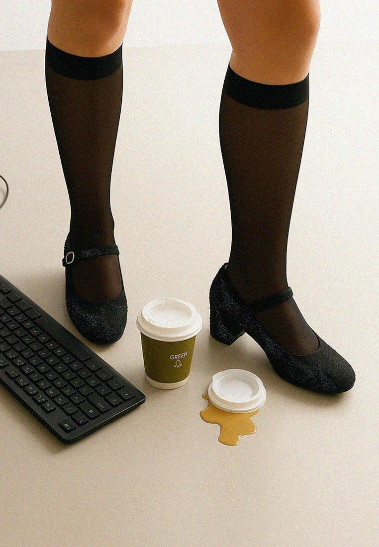 Bettola Shimmer Suede Mary Jane Sandals 9 Bettola Shimmer Suede Mary Jane Sandals - Image 7