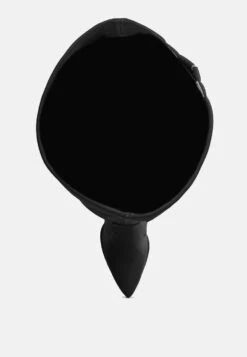 CYBER-PUNK High Platform Long Boots In Black 13 CYBER-PUNK High Platform Long Boots In Black -Rag & Co DoubleDeckerPlatformKneeLengthBoots RCSH3440 Black 7