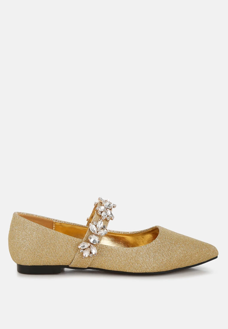 Flavia Diamante Brooch Glitter Ballerinas 3 Flavia Diamante Brooch Glitter Ballerinas