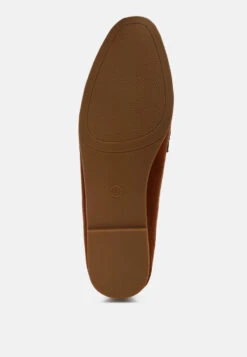 Folklore Micro Suede Tassel Loafers -Rag & Co Folklore Micro Suede Tassel Loafers RCSH4940 brown 2