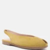 GRETCHEN Mustard Slingback Flat Sandals -Rag & Co GRETCHENMustardSlingbackFlatSandals RCSH2032 Mustard 3 12c9e2cf c0ae 44bf 8857 9a67a5c533d0