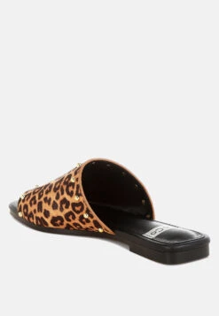 Hilsa Leopard Print Slip-On Flats 9 Hilsa Leopard Print Slip-On Flats -Rag & Co HilsaLeopardPrintSlip OnFlatsRCSH5625Leopard 1