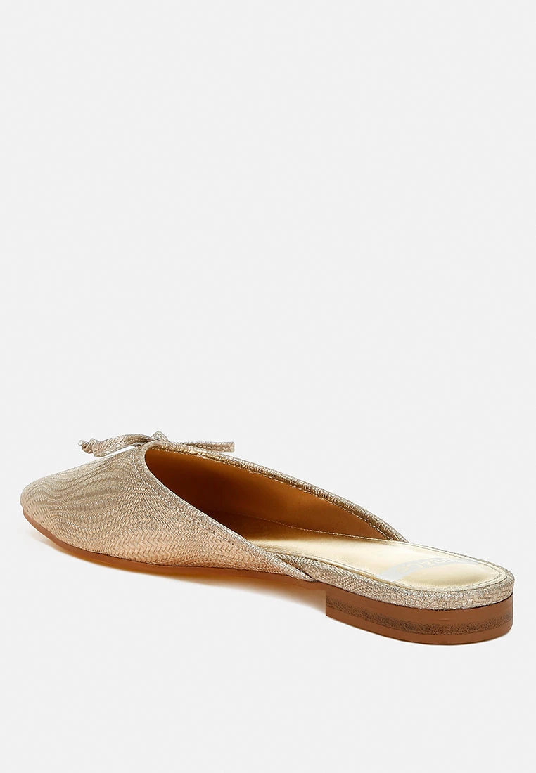 Jaylor Party Bow Slip-On Mules 12 Jaylor Party Bow Slip-On Mules - Image 10