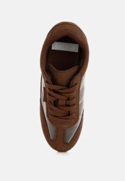 Milon Microfiber & Mesh Sneakers -Rag & Co MilonMicrofiber MeshSneakersRCSH5268BROWN 4 b1b28c84 426b 4da5 a831 b18677f5038c