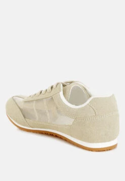 Milon Microfiber & Mesh Sneakers -Rag & Co Milon Microfiber Mesh Sneakers RCSH5268 BEIGE 3 45d84933 8567 4a48 a4b1 8cb585494272