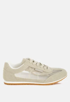 Milon Microfiber & Mesh Sneakers -Rag & Co Milon Microfiber Mesh Sneakers RCSH5268 BEIGE 6 8f0b3d7c df83 4eb1 ab61 882044a26c7c