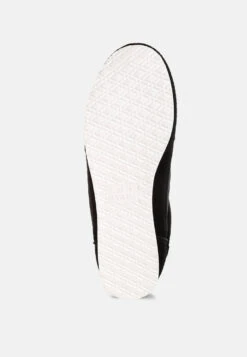 Milon Microfiber & Mesh Sneakers -Rag & Co Milon Microfiber Mesh Sneakers RCSH5268 BLACK 3 0cb54154 3ad7 4746 a03f 2d2c0d074dd8