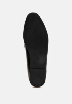 Mythos Dual Tone Tassel Loafers -Rag & Co Mythos Dual Tone Tassel Loafers RCSH5073 black 9