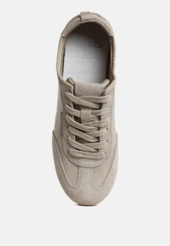 Pattens Genuine Suede Leather Sneakers -Rag & Co Pattens Genuine Suede Leather Sneakers RCSH5266 BEIGE 2 0d15465a 0df6 42e0 ad1a ca0e70821dd3