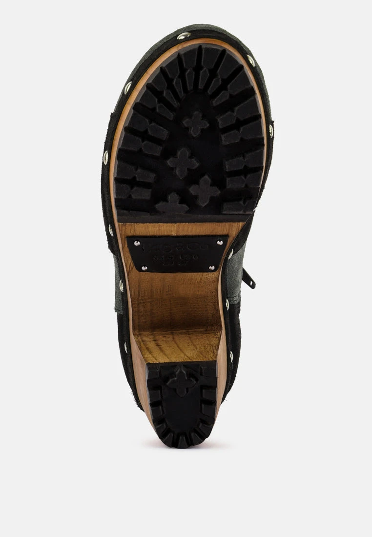 HURON Grey Fine Suede Patchwork Ankle Boots 7 HURON Grey Fine Suede Patchwork Ankle Boots - Image 5