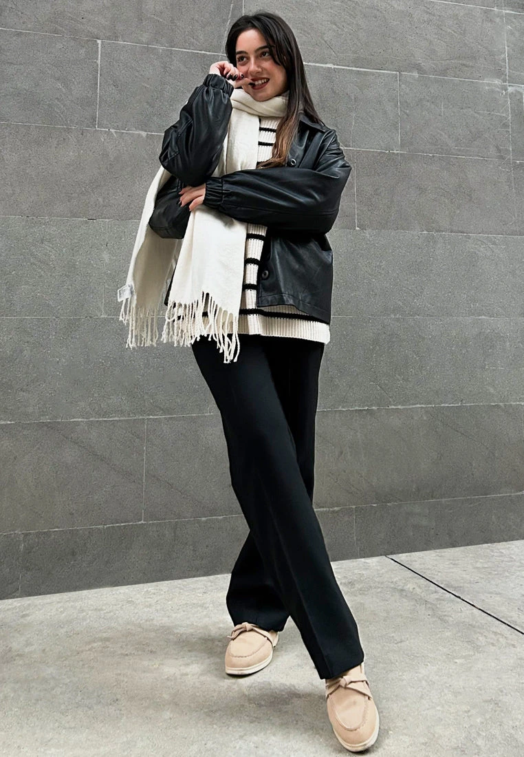 Nautica Genuine Suede Knot Detailed Loafers 4 Nautica Genuine Suede Knot Detailed Loafers - Image 2