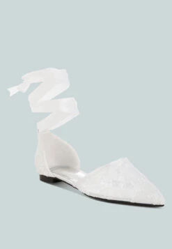 Shrami Pearl & Rhinestone Strap Flat Sandals 24 Shrami Pearl & Rhinestone Strap Flat Sandals -Rag & Co ShramiPearl RhinestoneStrapFlatSandalsRCSH5111WHITE 1 eab6441b cda9 45c7 82f4 d219f9784cf3