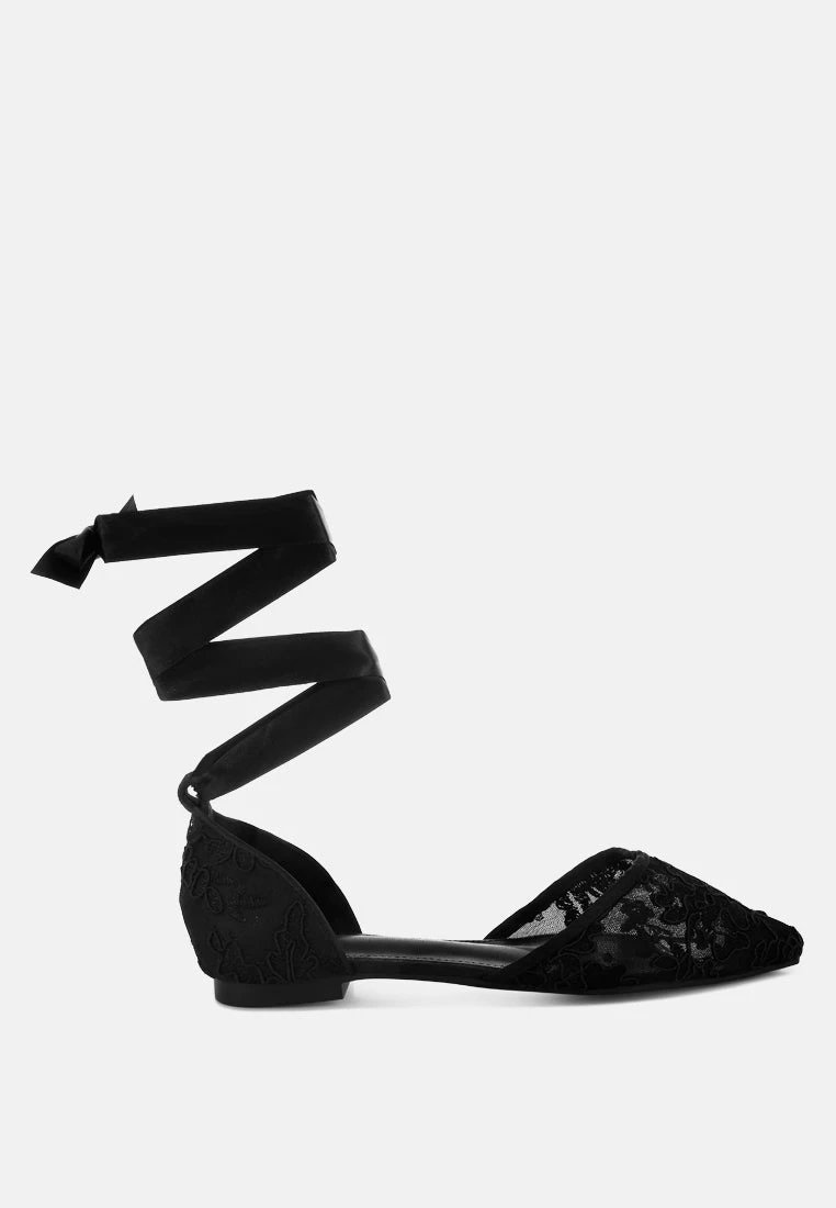 Shrami Pearl & Rhinestone Strap Flat Sandals 19 Shrami Pearl & Rhinestone Strap Flat Sandals - Image 17