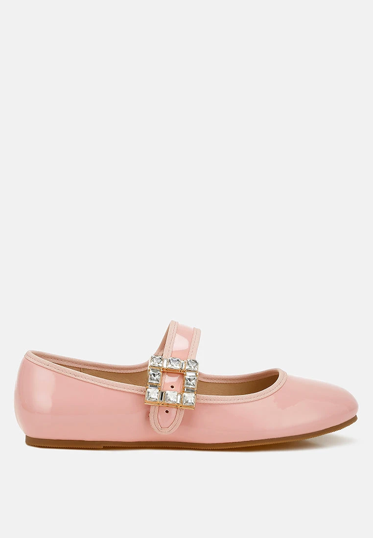 Upstage Brooch Mary Jane Ballerinas - Image 20