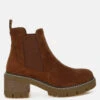Vostok Suede Chunky Chelsea Boots
