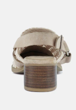 ROSALIE Off White Block Heeled Sandal -Rag & Co rosalieblockheeledsandal RCSH2112 off white 6